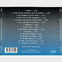 Pan Pipes Play Sarah Brightman (1999)