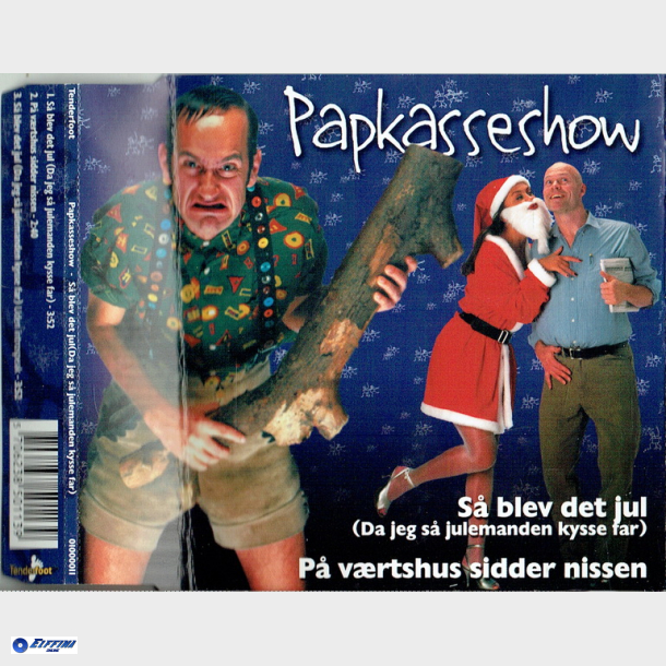 Papkasseshow - S Blev Det Jul (Da Jeg S Julemanden Kysse Far) (1998) (Slim)