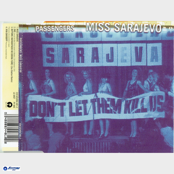 Passengers - Miss Sarajevo (1995) (Slim)