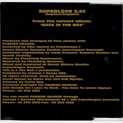 Passion Orange - Superlove (1995)