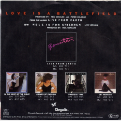 Pat Benatar - Love Is A Battlefield (1983)