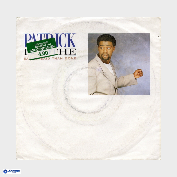 Patric Boothe - Easier Said Than Done (1987)