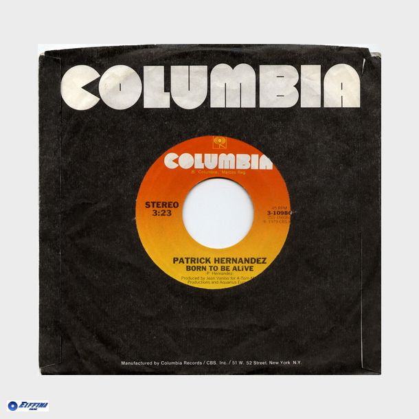 Patrick Hernandez - Born To Be Alive (Columbia) (1979)