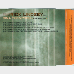 Patrick Lindsey ft. Gina Thompson - Everybody (2000)