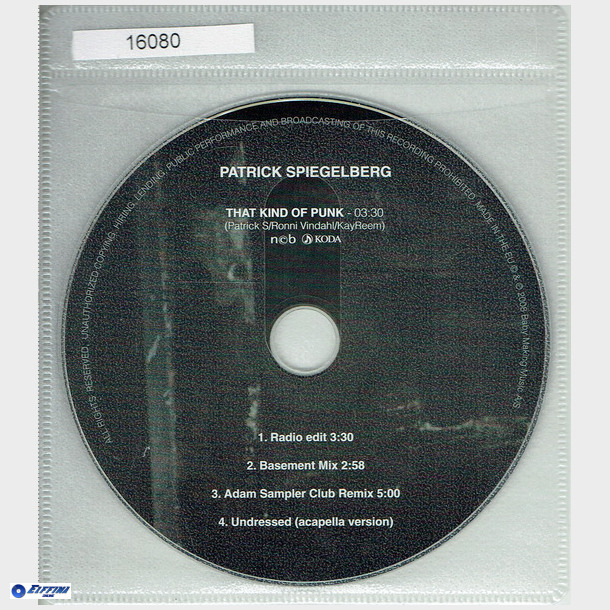 Patrick Spiegelberg - That Kind Of Punk (2008)