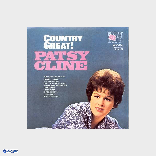 Patsy Cline - Country Great! (1988)