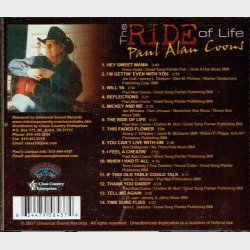 Paul Alan Coons - The Ride Of Life (2007)