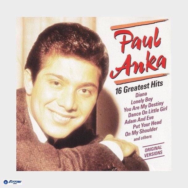 Paul Anka - 16 Greatest Hits