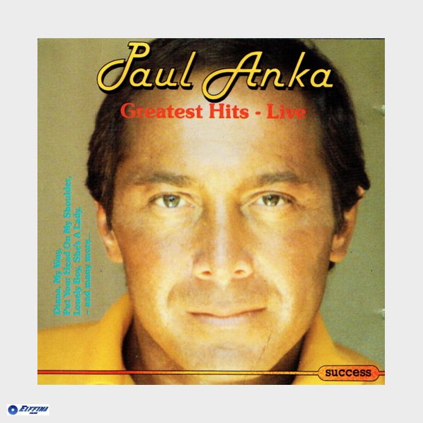 Paul Anka - Greatest Hits Live - NY