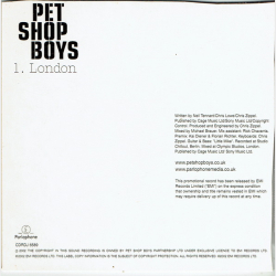 Pet Shop Boys - London (2002) (Promo)