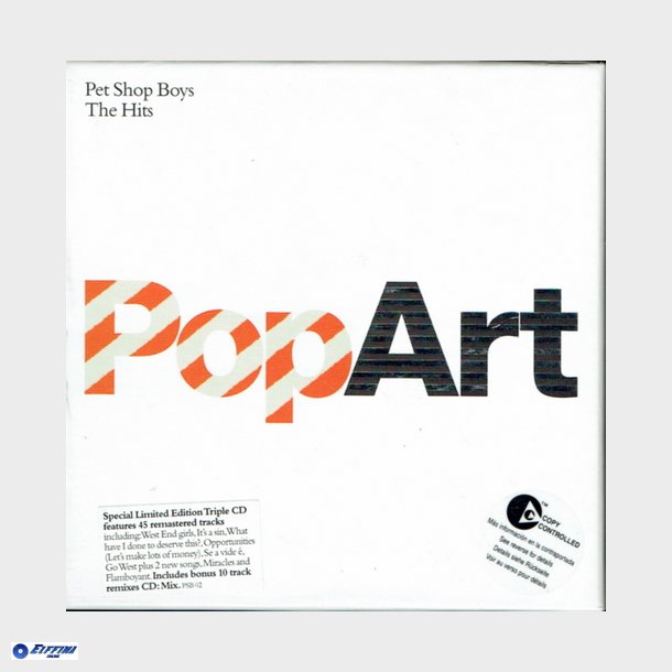 Pet Shop Boys - Popart The Hits (2003) - Boks