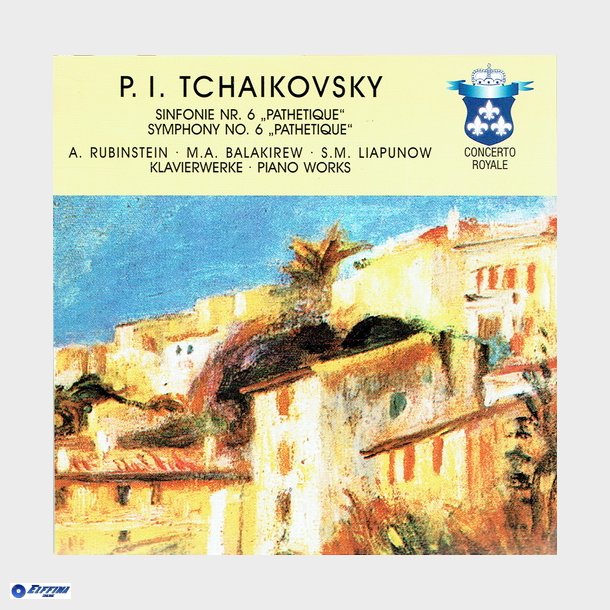 Peter I Tchaikovsky (3-CD-Set) Sinfonie Nr. 6 Pathetique Klavierwerke