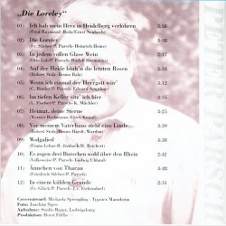 Peter Parsch - Die Loreley (Autograf) (Promo)