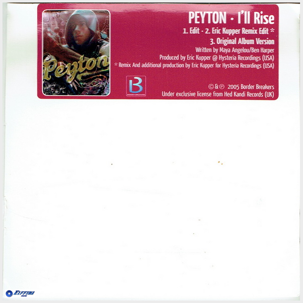 Peyton - I'll Rise (2005) (Promo)