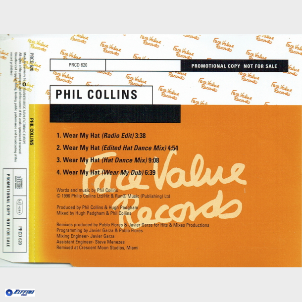 Phil Collins - Wear My Hat (Promo) (1997)