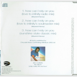 Philip Bailey - How Can I Rely On You (1998)