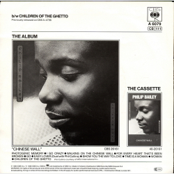 Philip Bailey - Walking On The Chinese Wall (1984)