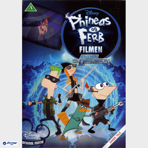 Phineas &amp; Ferb The Movie - I Den Anden Dimension (2011) (Disney)