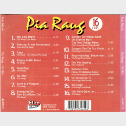 Pia Raug - 16 Hits (1992)