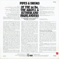 Pipes &amp; Drums of the 1st. Bn The Argyll &amp; Sutherland Highlands