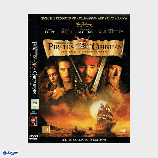 Pirates Of The Caribbean 1 - Den Sorte Forbandelse (2003) (Collectors Edition)