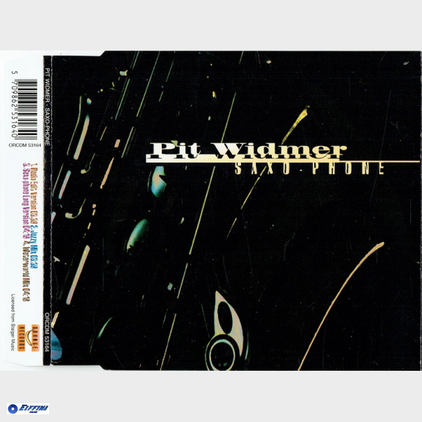 Pit Widmer - Saxo-Phone (1996)