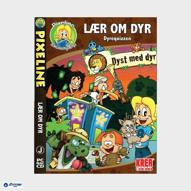 Pixeline Lr Om Dyr - Dyrequizzen