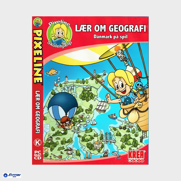 Pixeline - Lr Om Geografi - Danmark P Spil