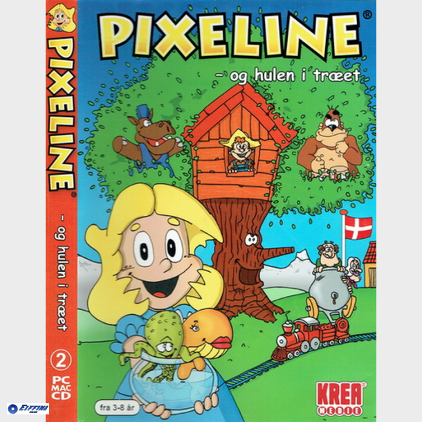 Pixeline Og Hulen I Tret