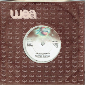 Pointer Sisters - Should I Do It (1981)