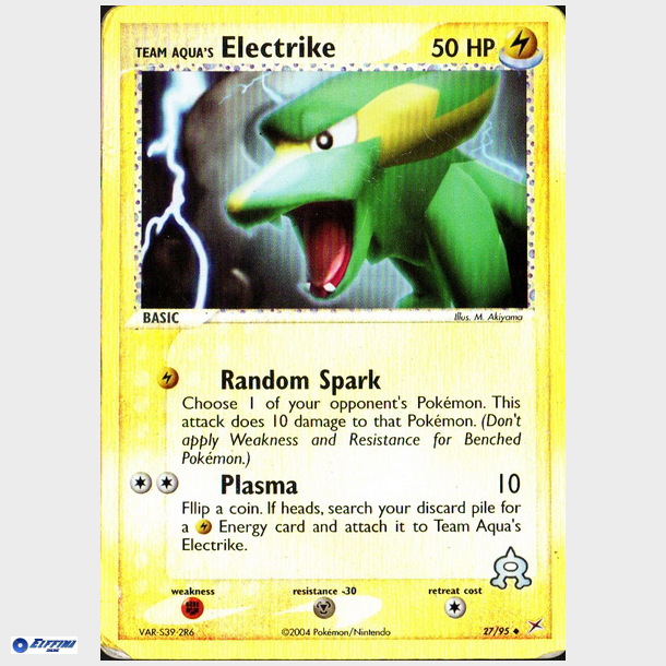 Pokemon - Electrike 27-95