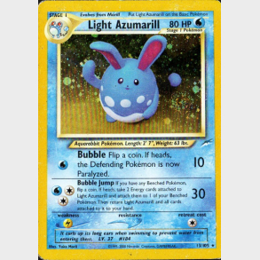 Pokemon - Light Azumarill 13-105