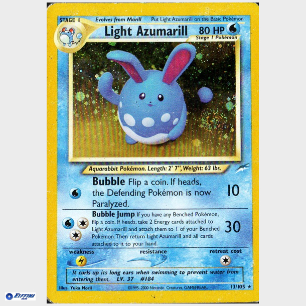 Pokemon - Light Azumarill 13-105