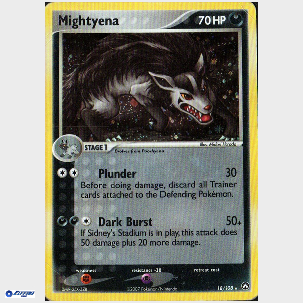 Pokemon - Mightyena 18-108