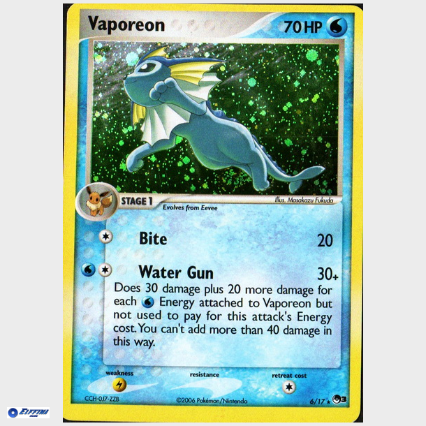 Pokemon - Vaporeon 6-17