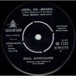 Poul Bundgaard - Hvis Og Mske (1971)
