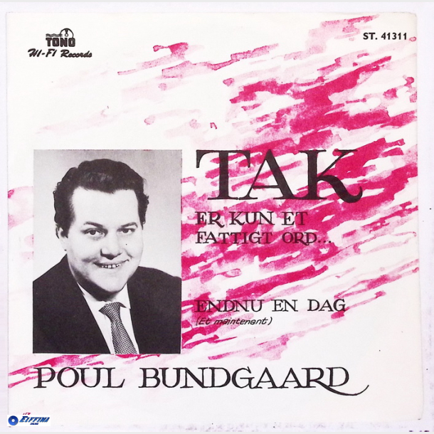 Poul Bundgaard - Tak Er Kun Et Fattigt Ord (1963)