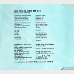 Poul Krebs - P En God Dag (2004)