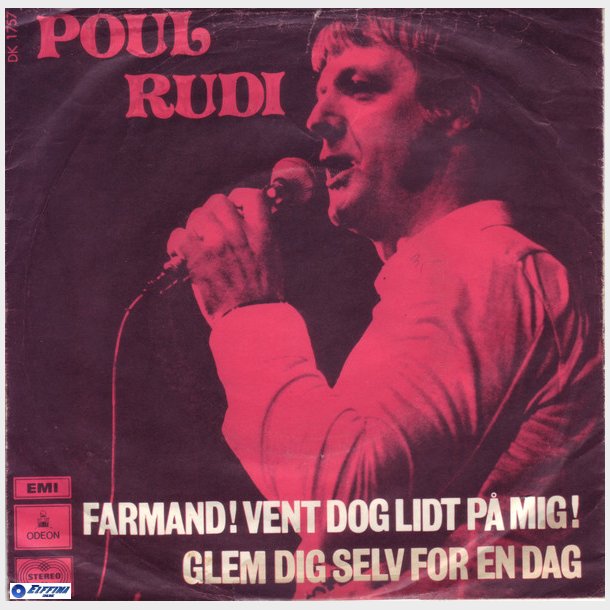 Poul Rudi - Farmand! Vent Dog Lidt P Mig! (1972)