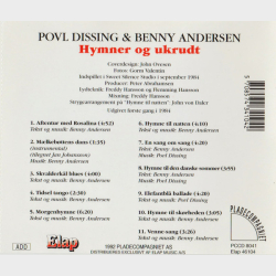 Povl Dissing &amp; Benny Andersen - Hymner Og Ukrudt (1992)
