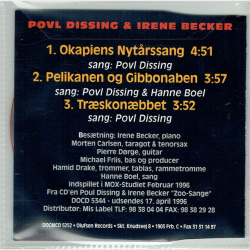 Povl Dissing &amp; Irene Becker - Zoo Sange (Promo)