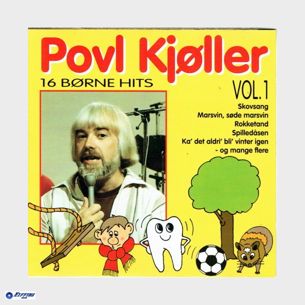 Povl Kjller - 16 Brne Hits Vol 1 (1993)