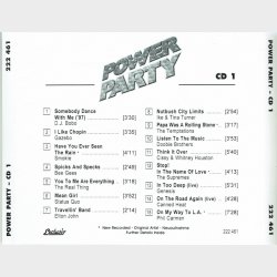 Power Party CD1 (2000)