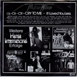 Precious Wilson - Cry To Me (Glat Cover) (1980)