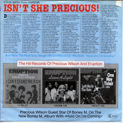 Precious Wilson Ex Eruption - Hold On I'm Coming (1979)