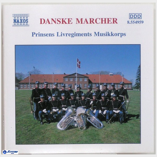 Prinsens Livregiments Musikkorps - Danske Marcher (1998) (Naxos)