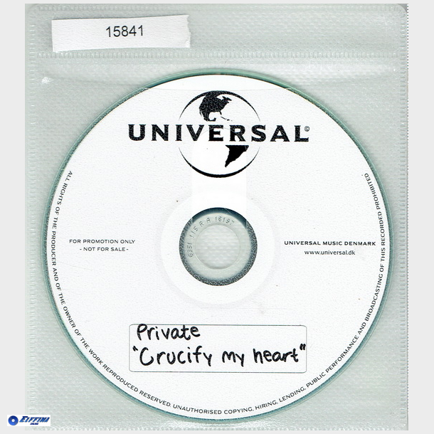Private - Crucify My Heart (2007) (Promo)