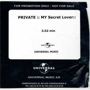 Private - My Secret Lover (2007) (Promo)
