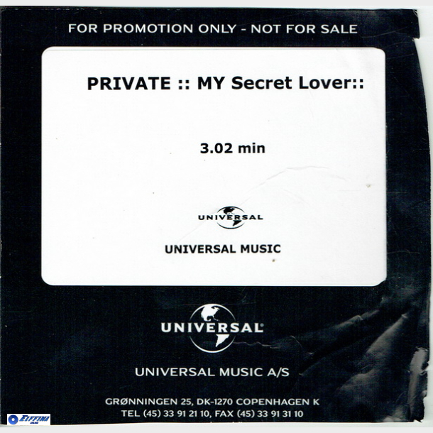 Private - My Secret Lover (2007) (Promo)