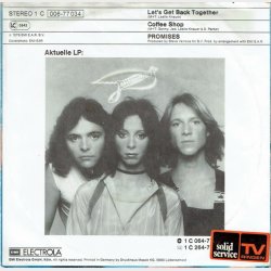 Promises - Let's Get Back Together (1979) (TV Ringen Etiket)